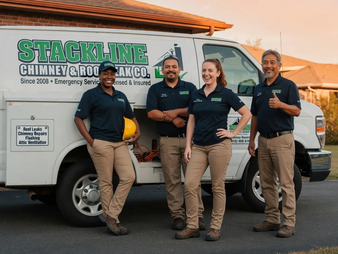 Chimney flashing repair company in Boutte, LA